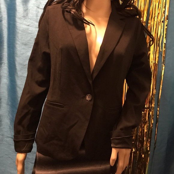 XOXO Black Suit Jacket - Picture 4 of 10
